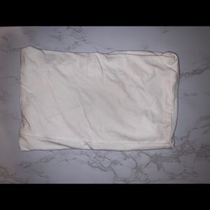 Top shop white tube top